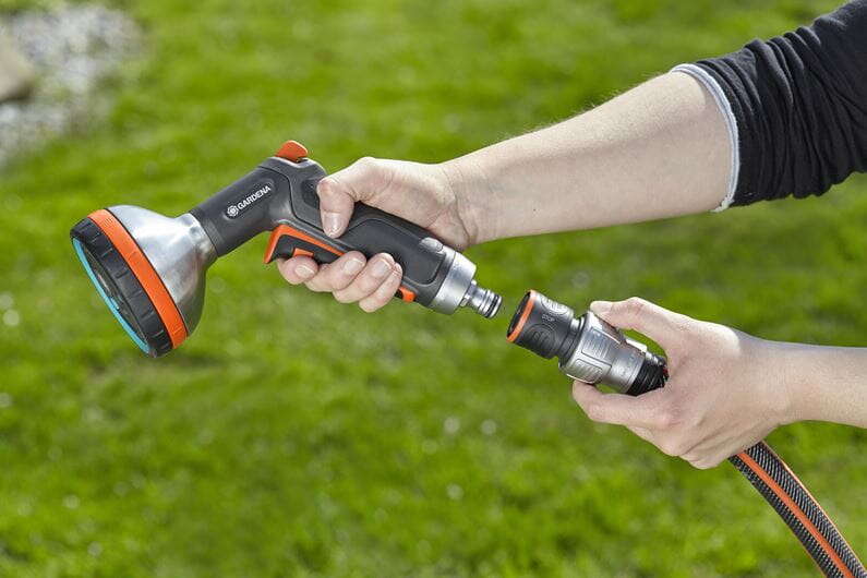 GARDENA Slangekobling Premium Vannstopp
