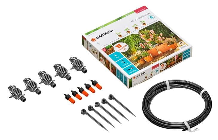GARDENA startsett dryppvanning blomsterpotter