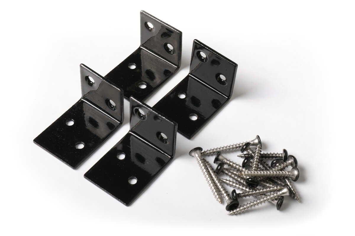 Krifon festebeslag levegg/stakitt, 4 pk