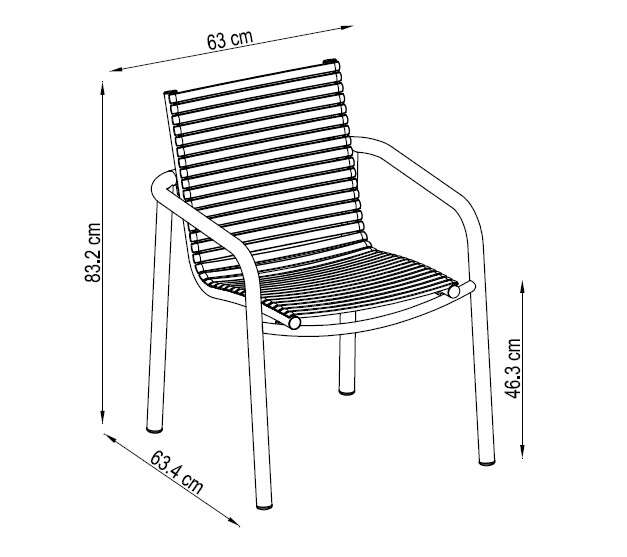 Rivello stol