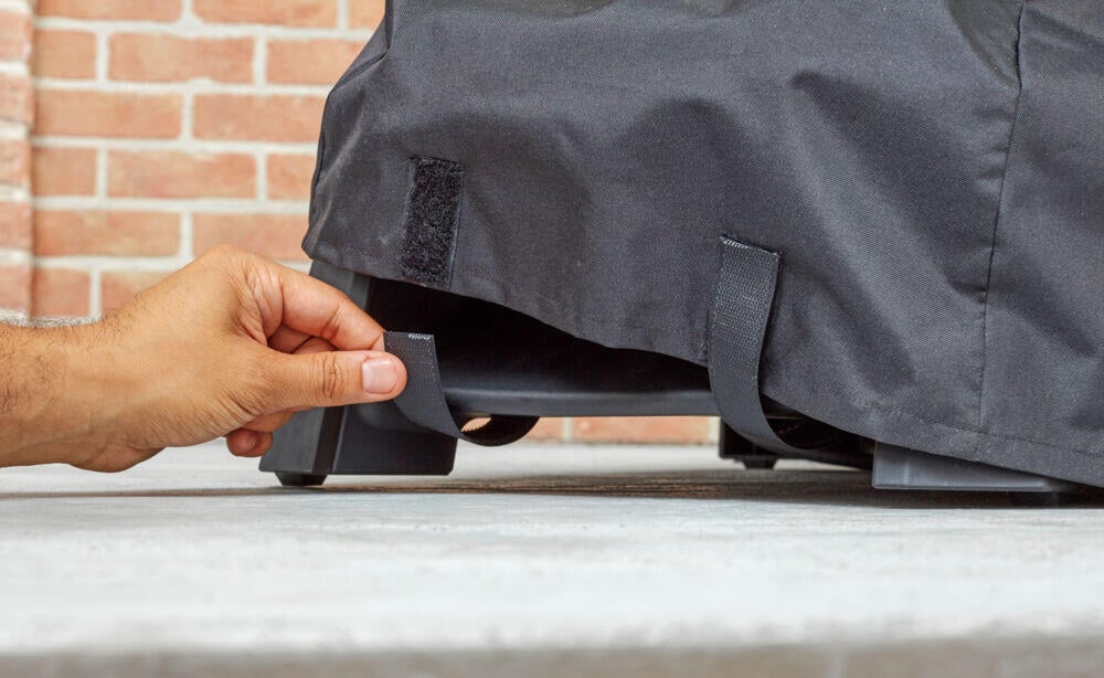 Weber Pulse 1000 Premium grilltrekk, kort