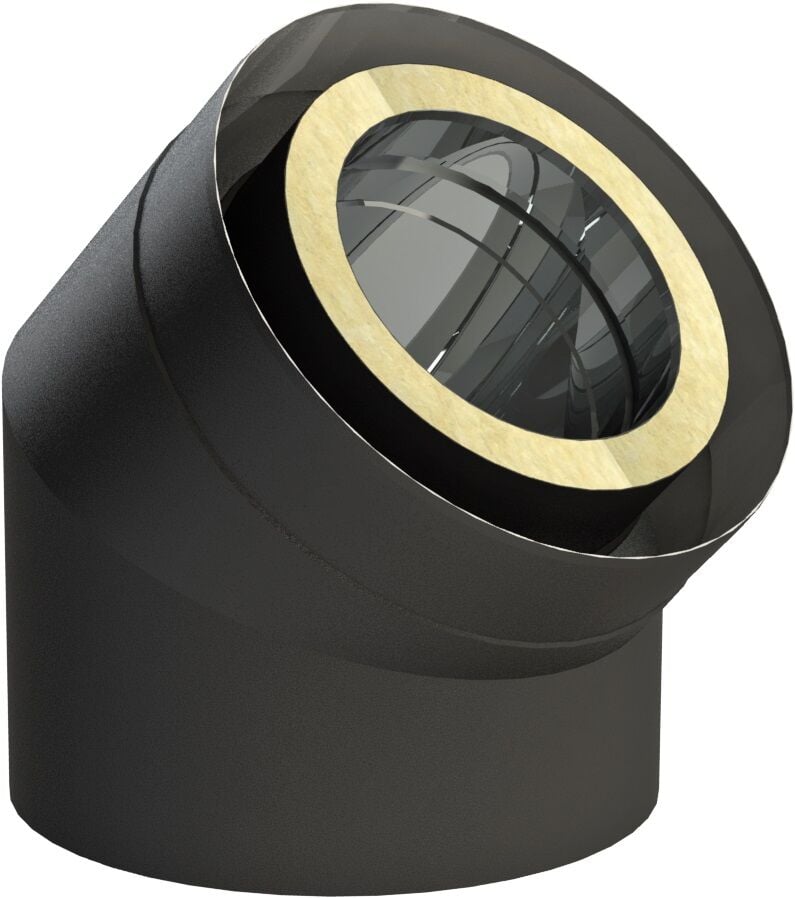 Tolmer knerør Ø150X30° helisolert-ISO