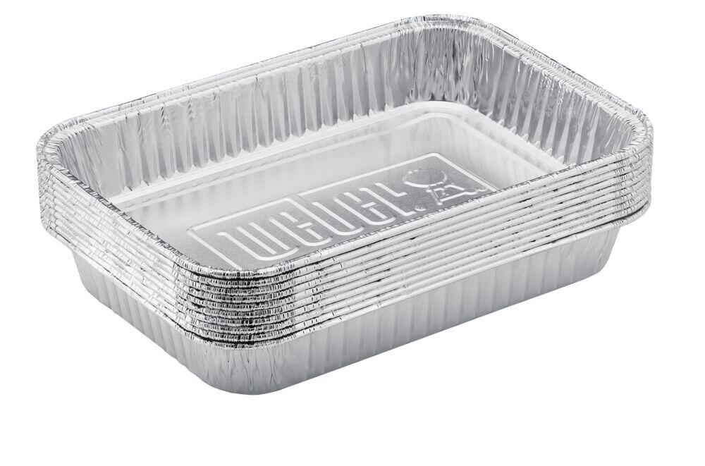 Weber 22x14 cm aluminiumsform 10-pk