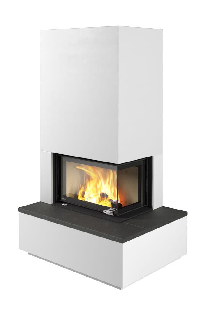 Nordpeis Monaco A Bench høyre peisovn