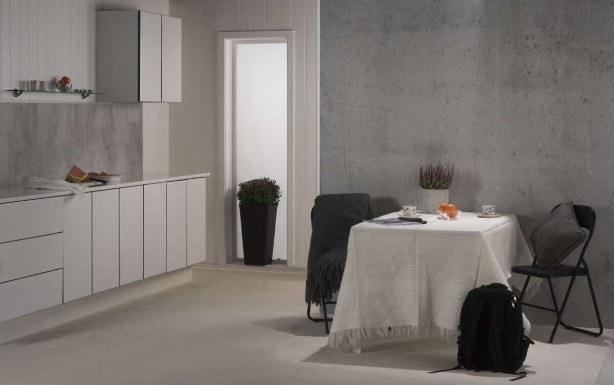 Fibo Lentini Grey Kitchen Board, slett overflate 2 pk.