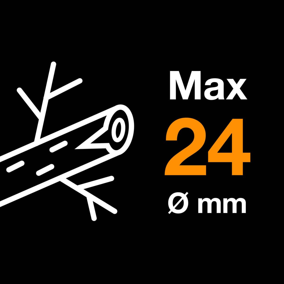 POWERGEAR BESKJÆRINGSSAKS L MS P941