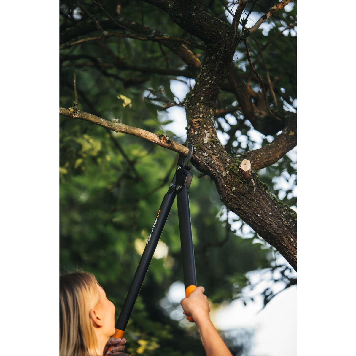 Fiskars PowerGear rydningssaks m/sideskjær