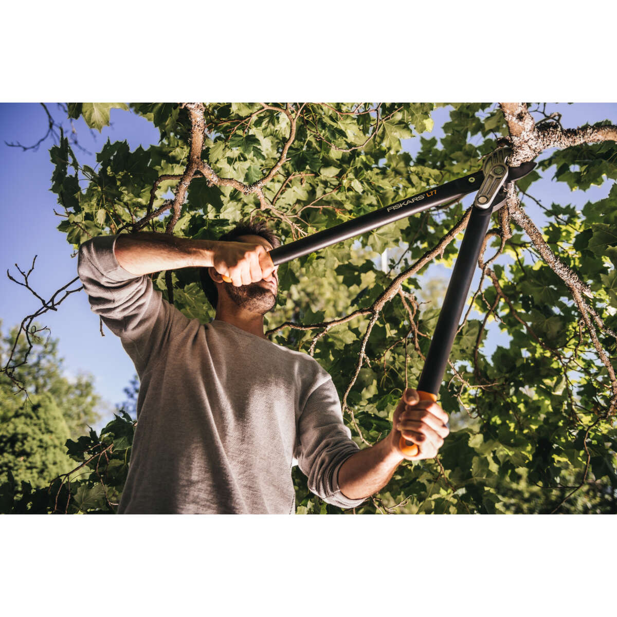 Fiskars PowerGear rydningssaks stor m/motskjær