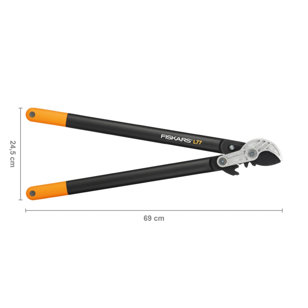 Fiskars PowerGear rydningssaks stor m/motskjær