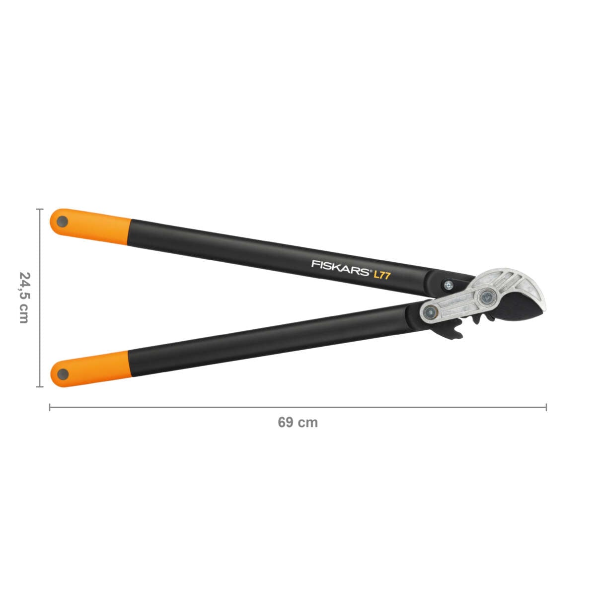 Fiskars PowerGear rydningssaks stor m/motskjær