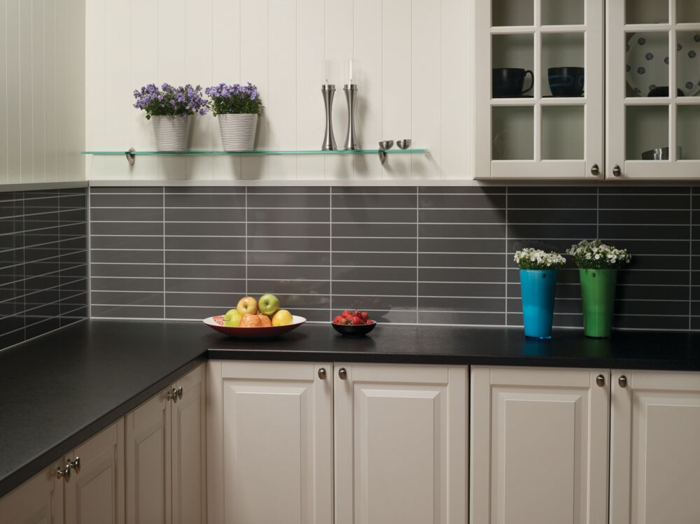 Fibo Kitchen Board Milano Anthracite 30x5