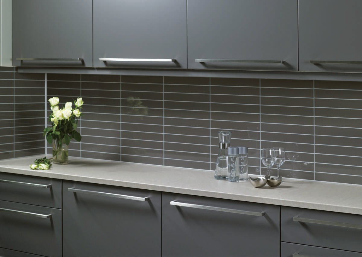 Fibo Kitchen Board Milano Anthracite 30x5