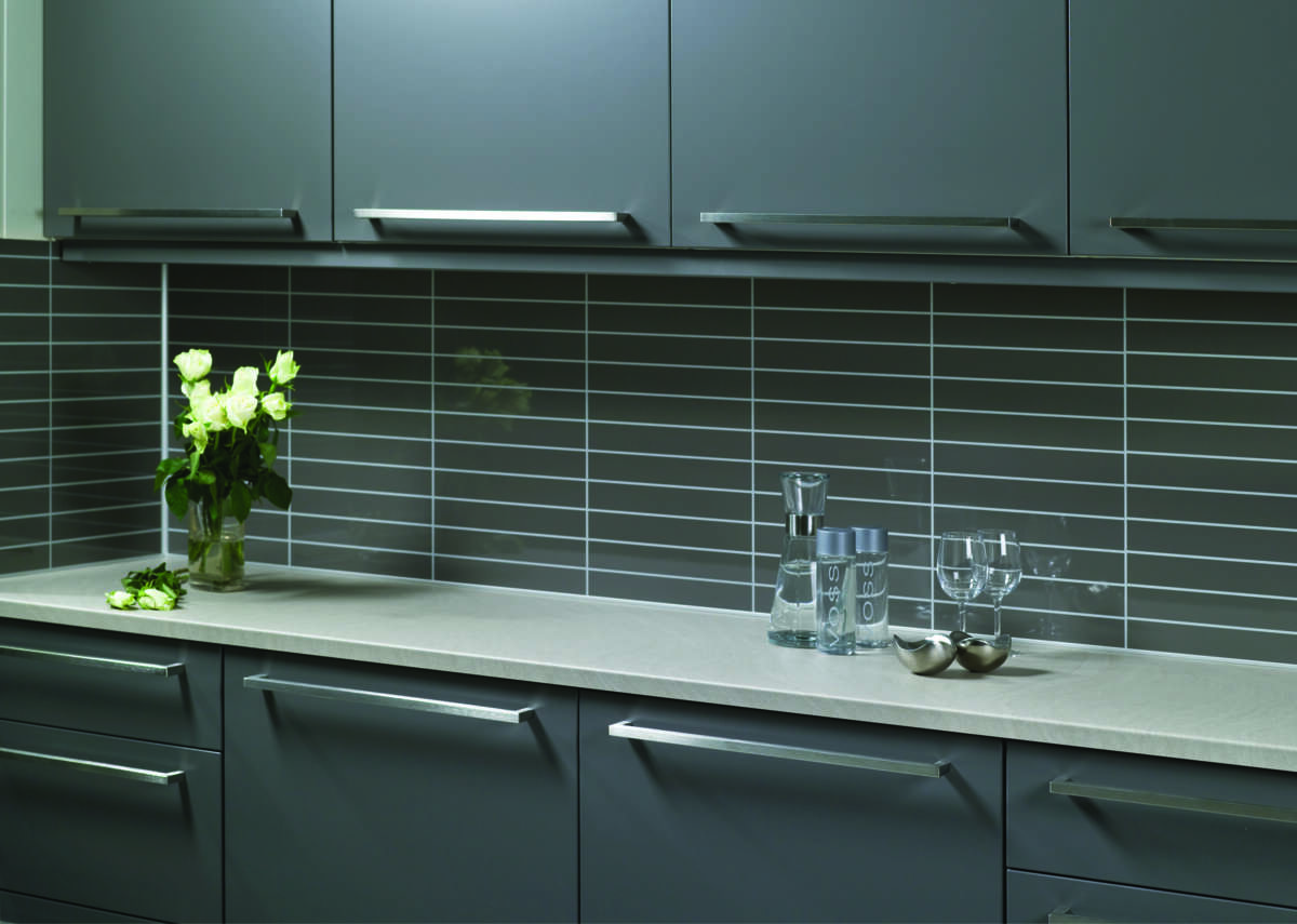 Fibo 4054-K03 Milano Anthracite Kitchen Board 2-pk
