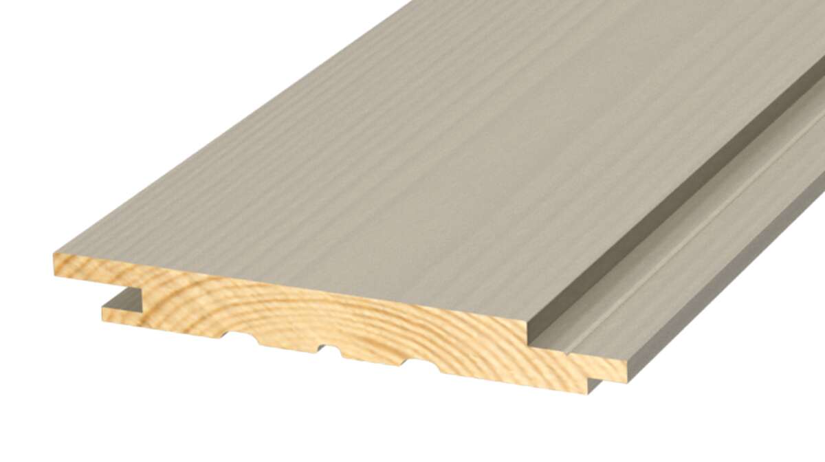 Furu 13x120 sprekk beis himmelgrå