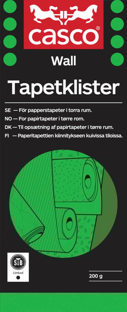 Tapetklister Casco