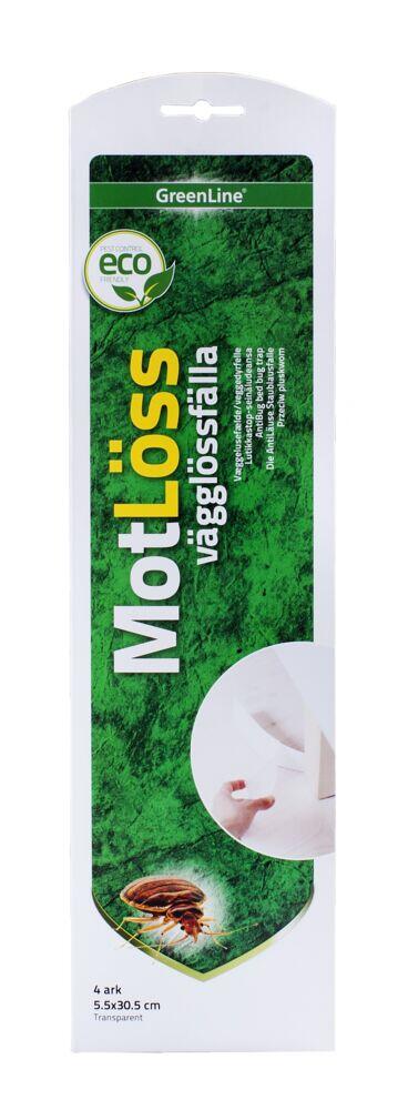Greenline MotLöss vegglusfelle 4 pk