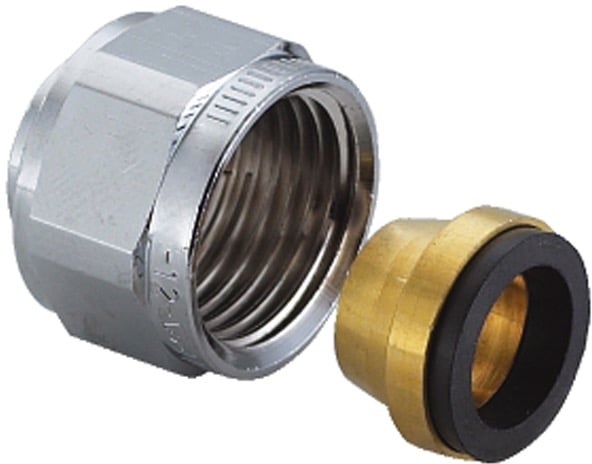 Kobberrør-halvkobling 10xR10