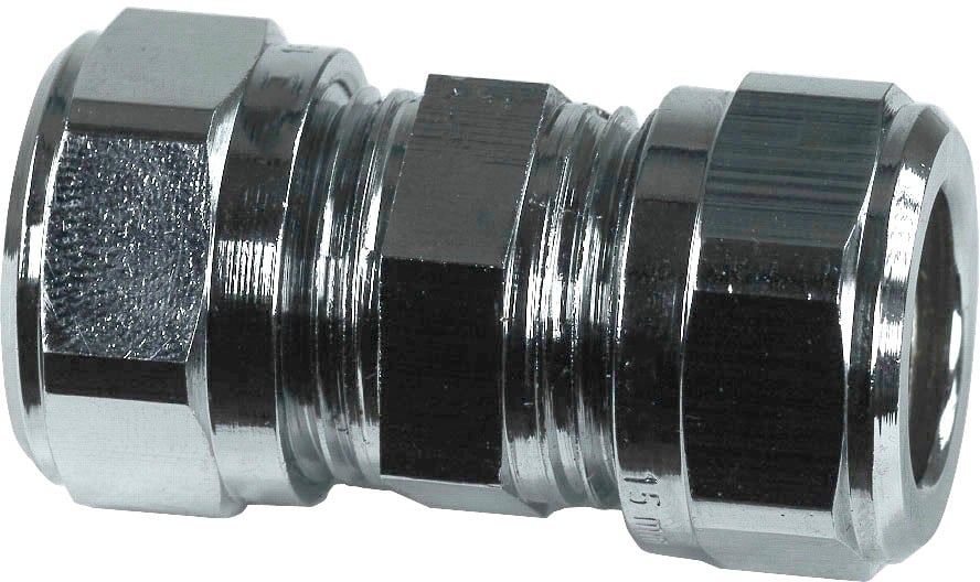 Gelia kobberrørskobling 12mm rett