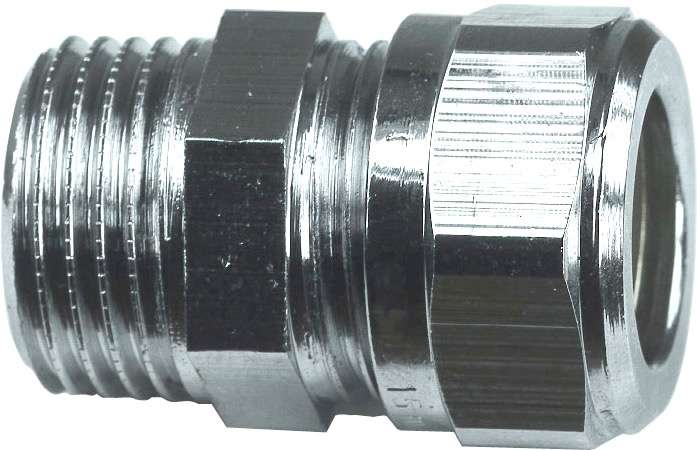 Kobberrørskobling for rørgjennomføring