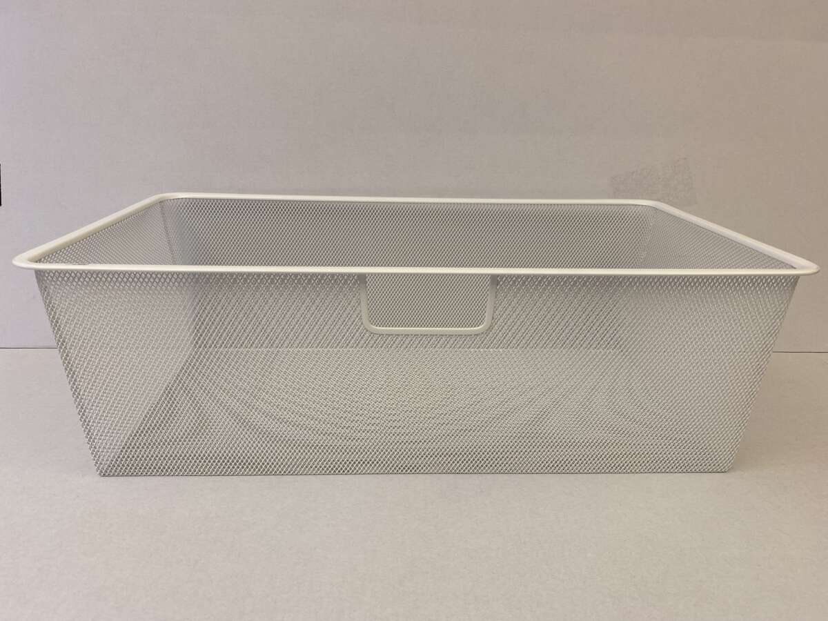 Elfa meshkurv for hvit uttrekksramme B:60 D:30 H:18 cm