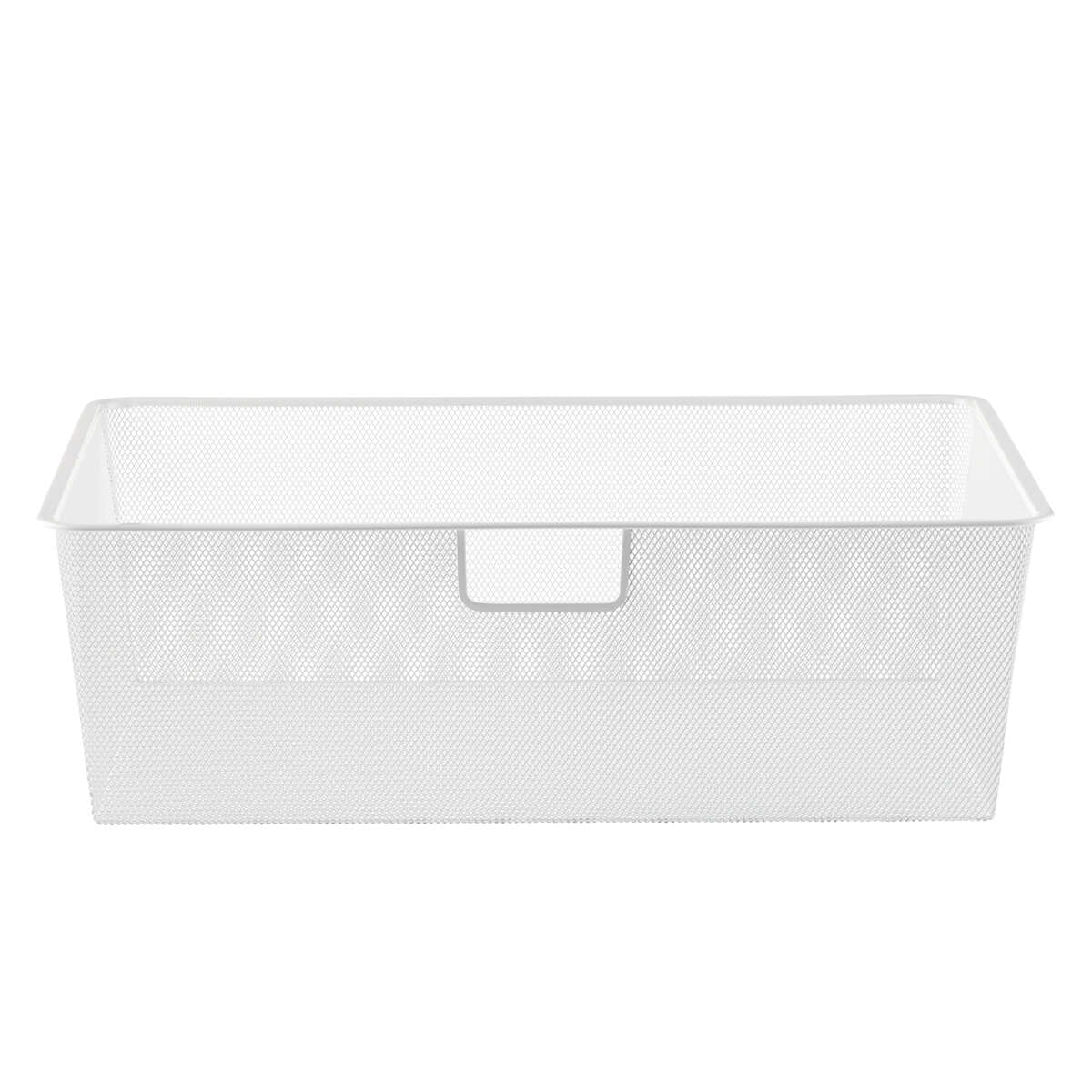 Elfa meshkurv for hvit uttrekksramme B:60 D:40 H:18 cm