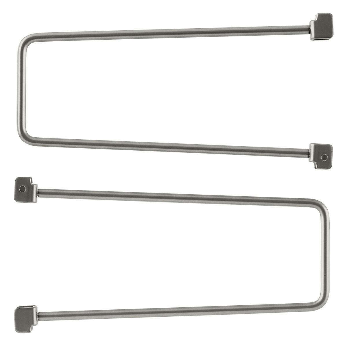 Elfa Klikk-inn graphite 250 mm bokstøtte for hengeskinne