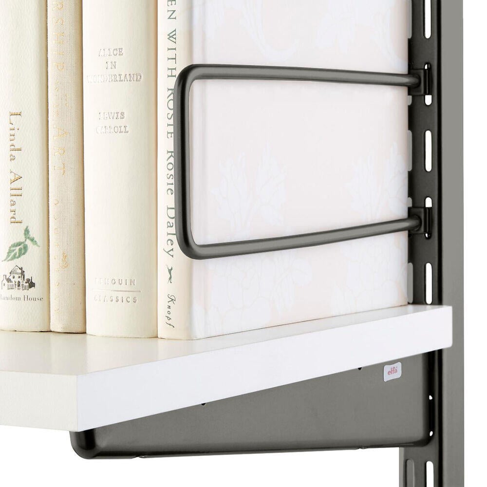 Elfa 250 mm bokstøtte for hengeskinne