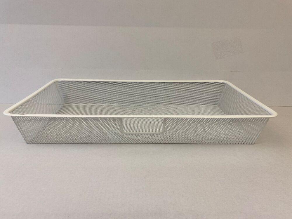Elfa meshkurv for hvit uttrekksramme B:60 D:30 H:8 cm