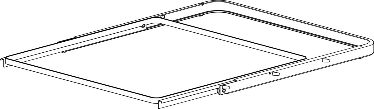 Elfa uttrekksramme til mesh- og trådkurv