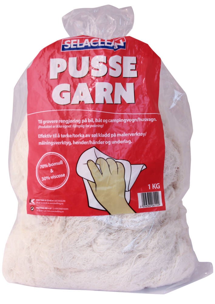 Selaclean pussegarn