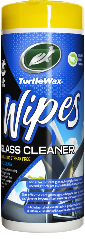 Turtle Wax glass wipes
