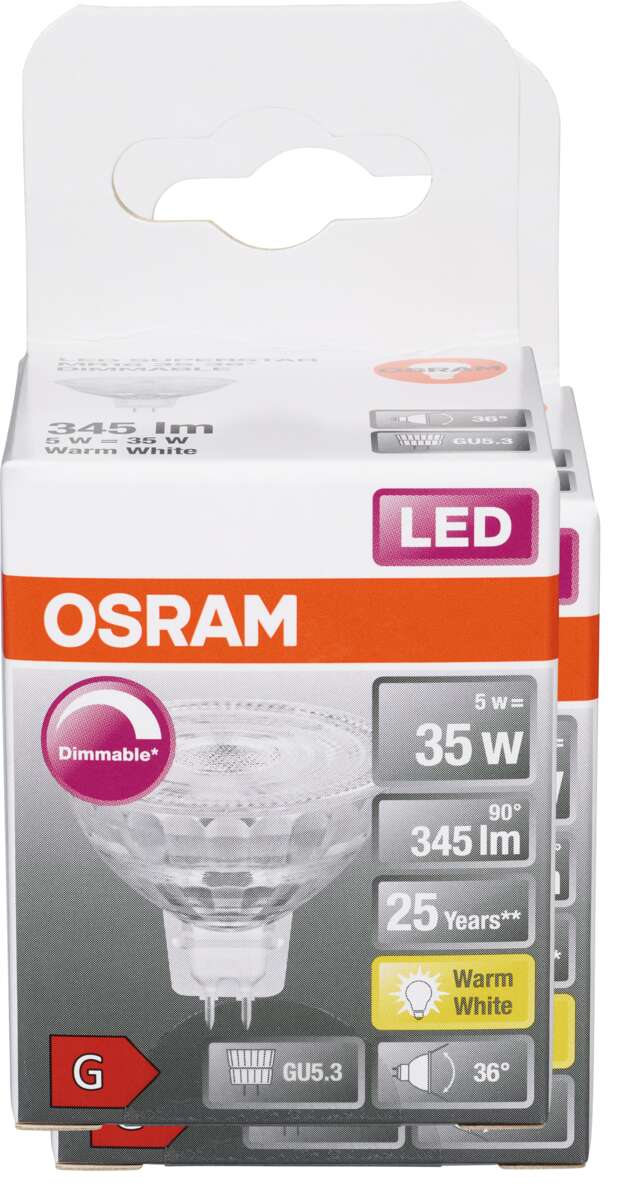 OSRAM LEDSPOT MR16 35 5WGU5,3D