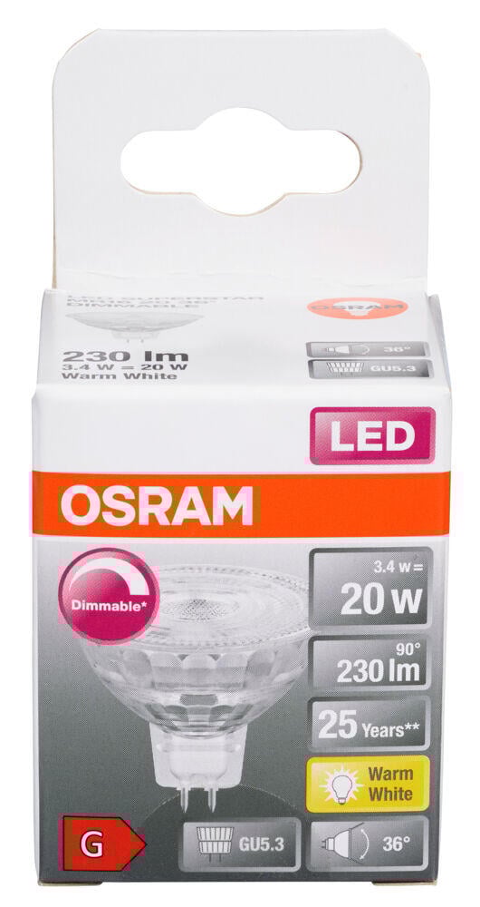 OSRAM LEDSPOT MR16 20 3,4WGU5,3D
