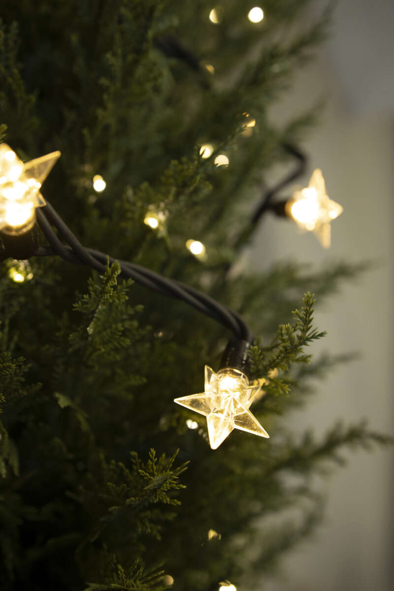 Bygg Sammen 100 LED stjerne lysslynge