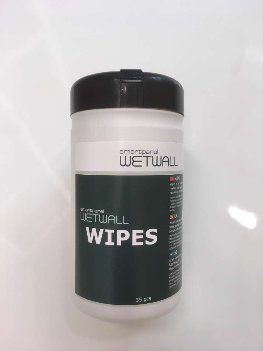 Smartpanel Wetwall Wipes