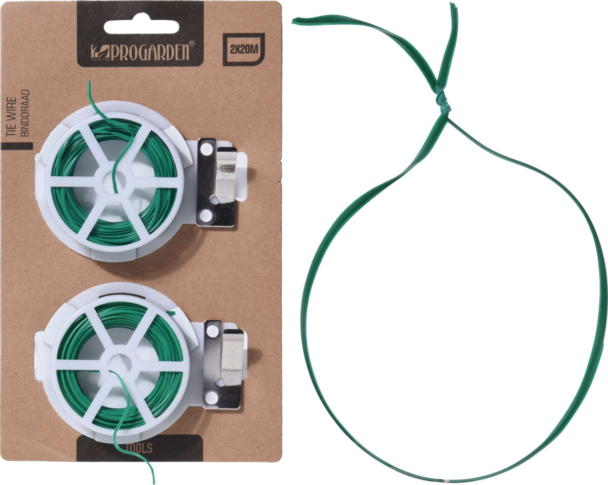 Oppbindingstråd til blomster