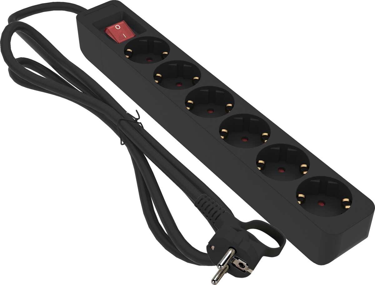 Gelia Grenuttak 6-V jord 1M svart