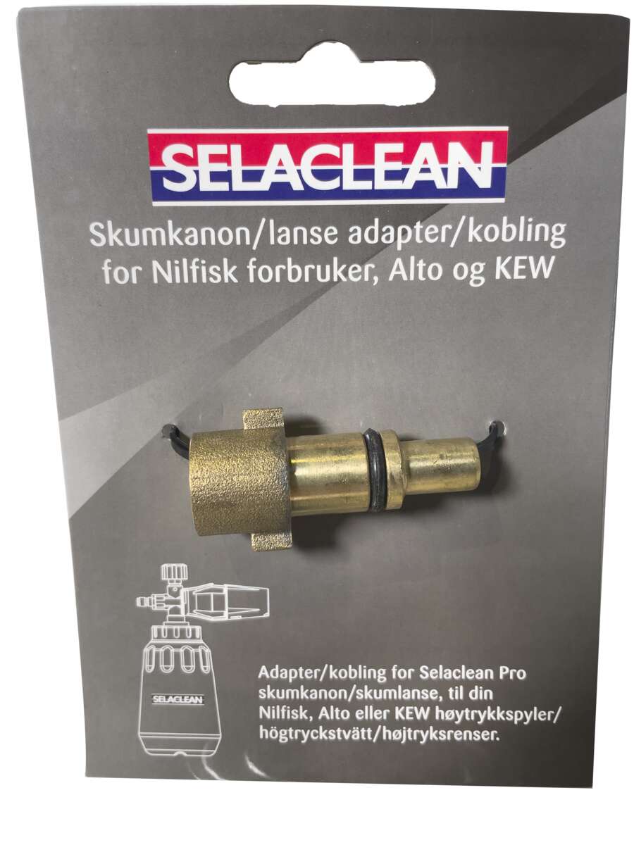 Selaclean Adapter for Nilfisk forbruker/KEW/Altor