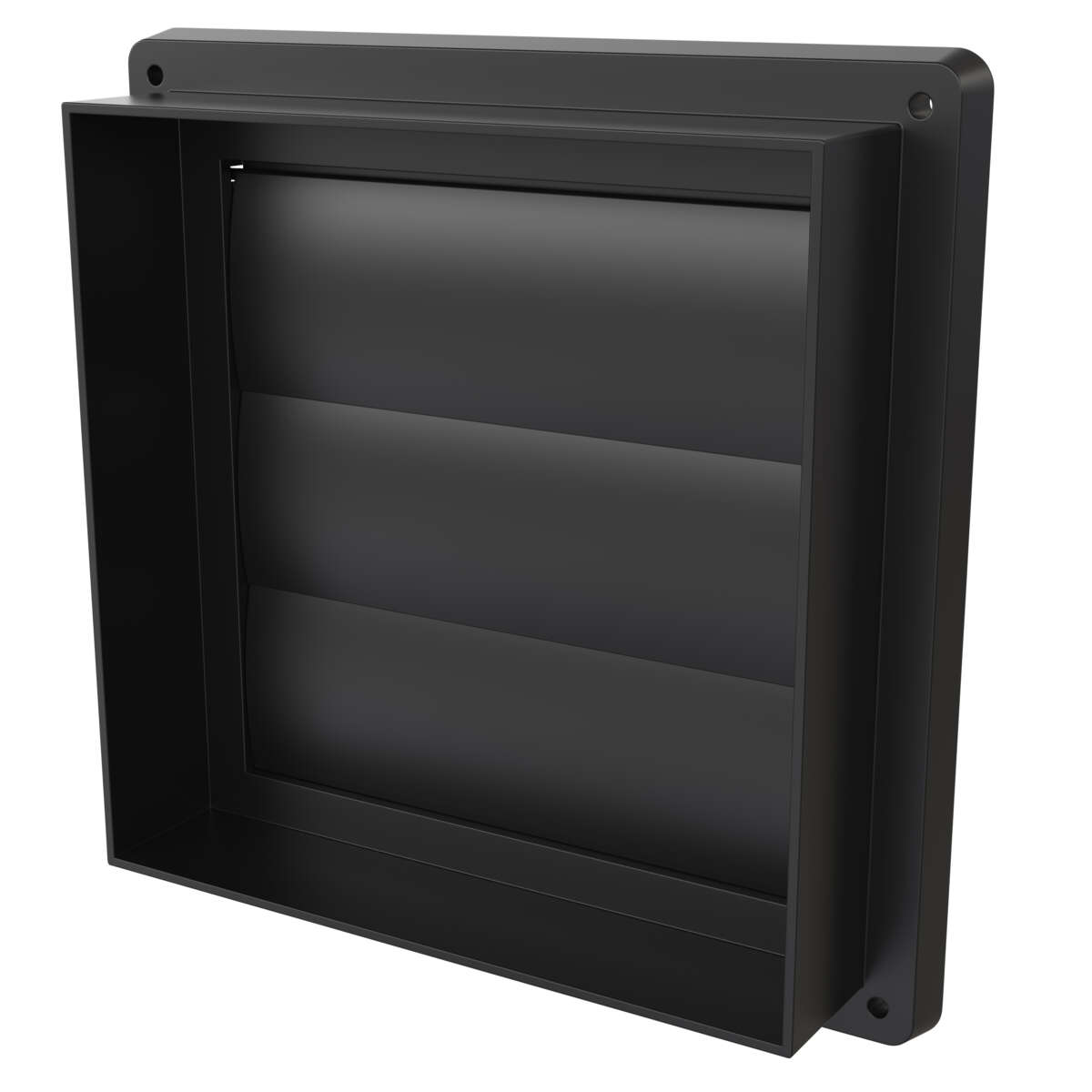 FLEXIT AS lamellventil 180x180mm sort