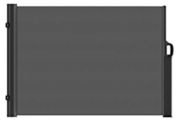 Bohem uttrekkbar semi-transperant levegg 1,6x3 meter