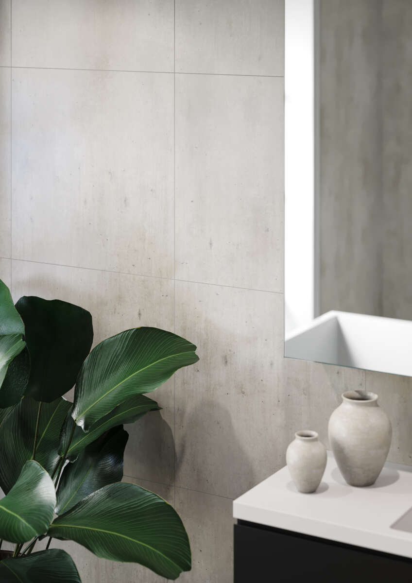 Fibo 2204-M66S Cracked Cement baderomsplate 2-pk