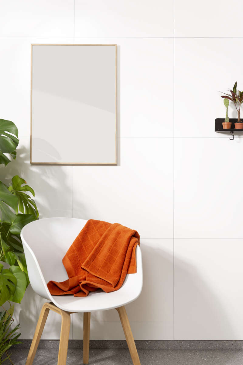 Fibo 3091-M66 HG Denver White baderomsplate 2-pk