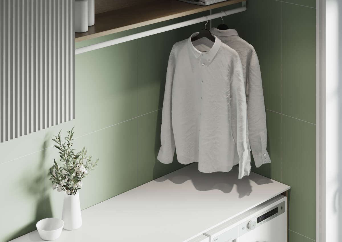 Fibo 5206-M6060 EM Olivegreen baderomsplate 2-pk