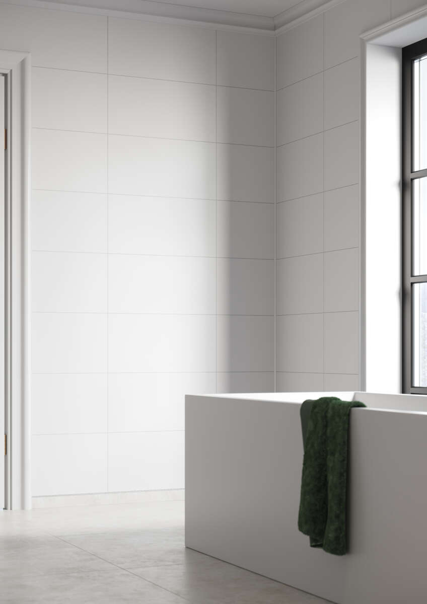 Fibo 2094-M6030 S White Marcato baderomsplate 2pk