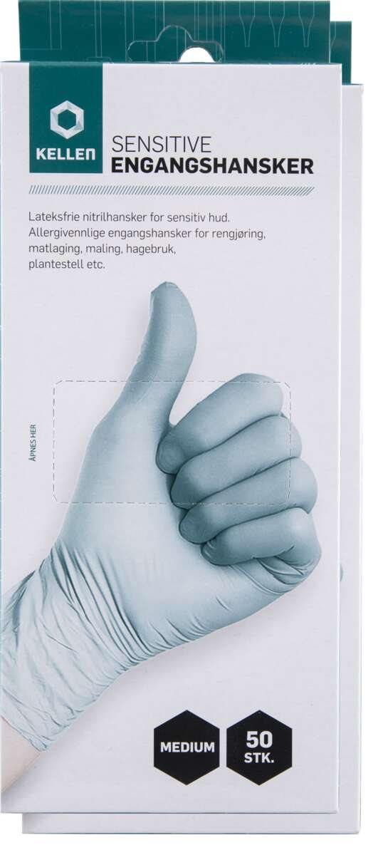 Kellen engangshansker sensitiv