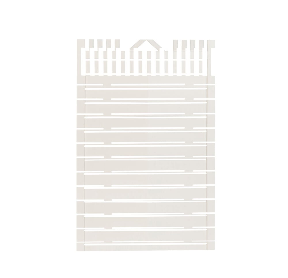 Krifon hvitmalt levegg