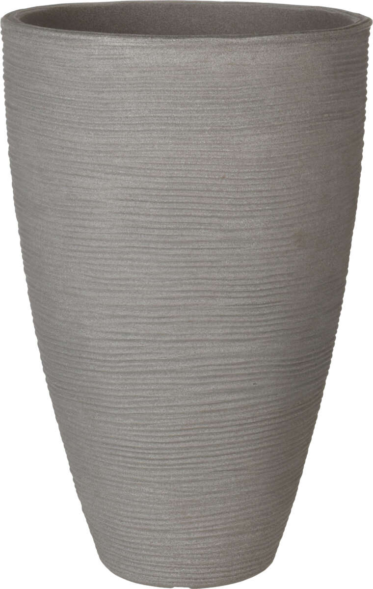 Rillet blomsterpotte