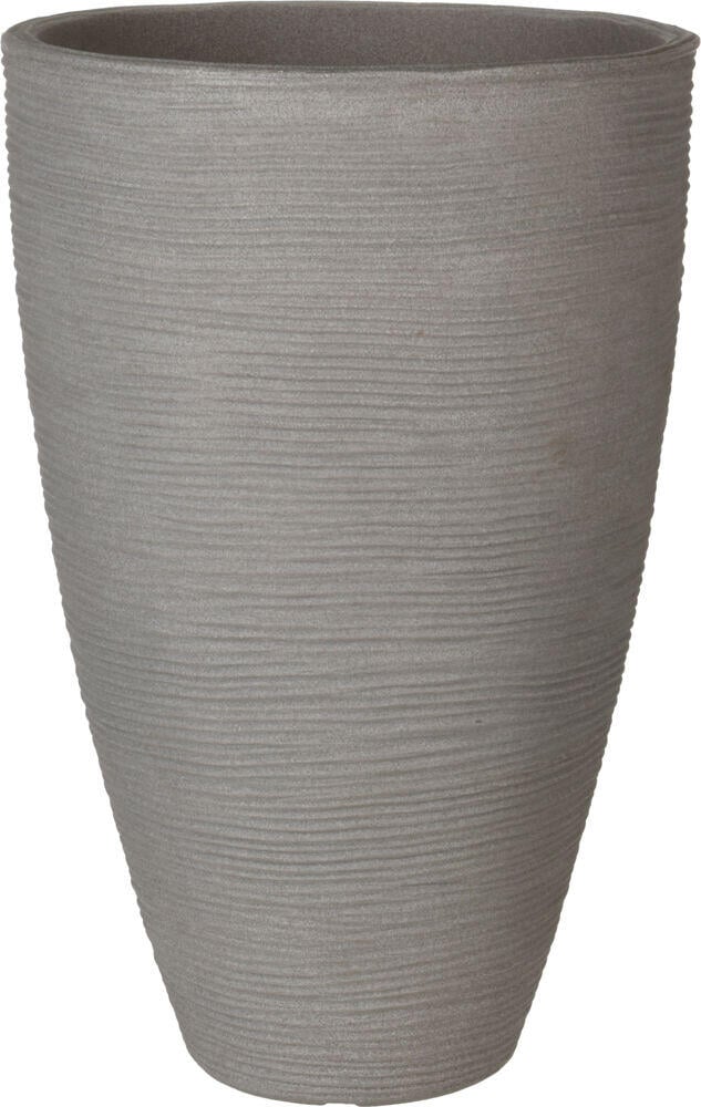 Rillet blomsterpotte