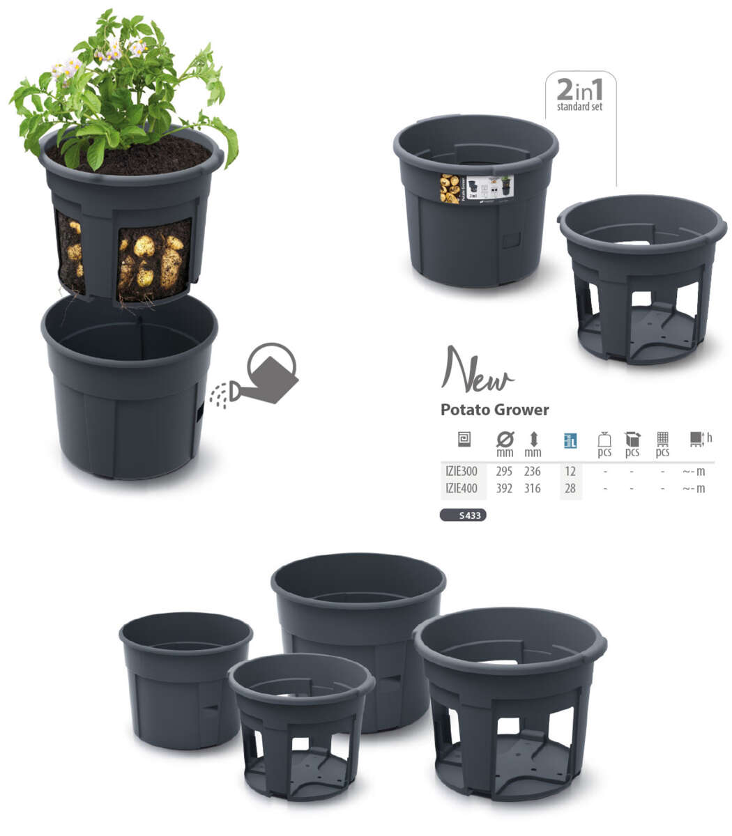 Respana potet dyrkingpotte