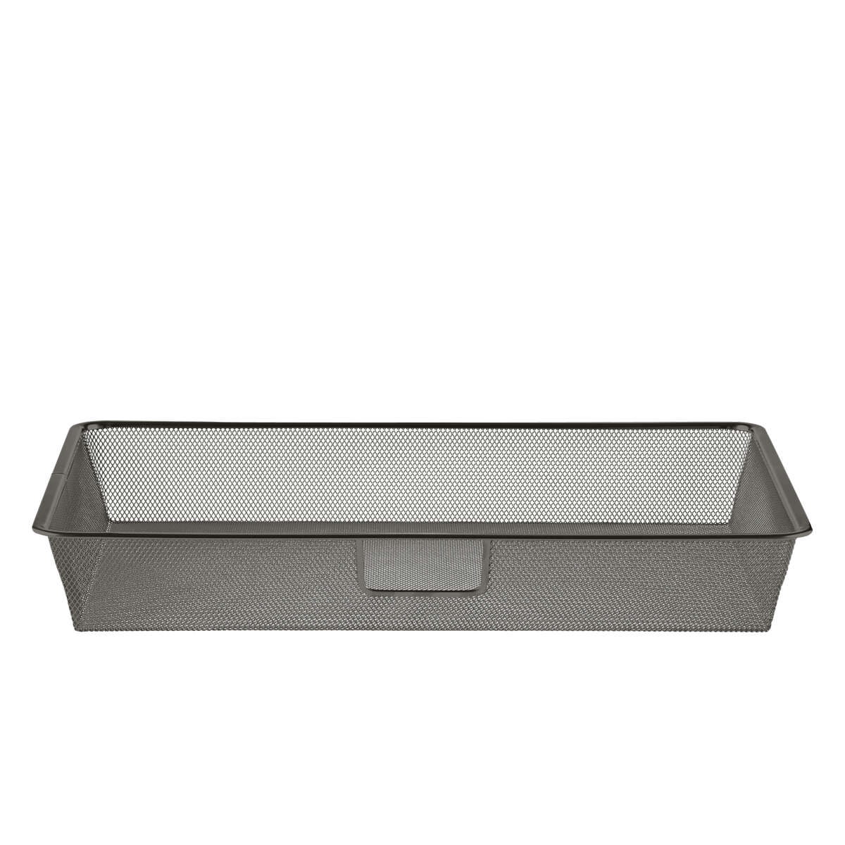 Elfa Klikk-inn graphite H8 cm meshkurv til uttrekksramme